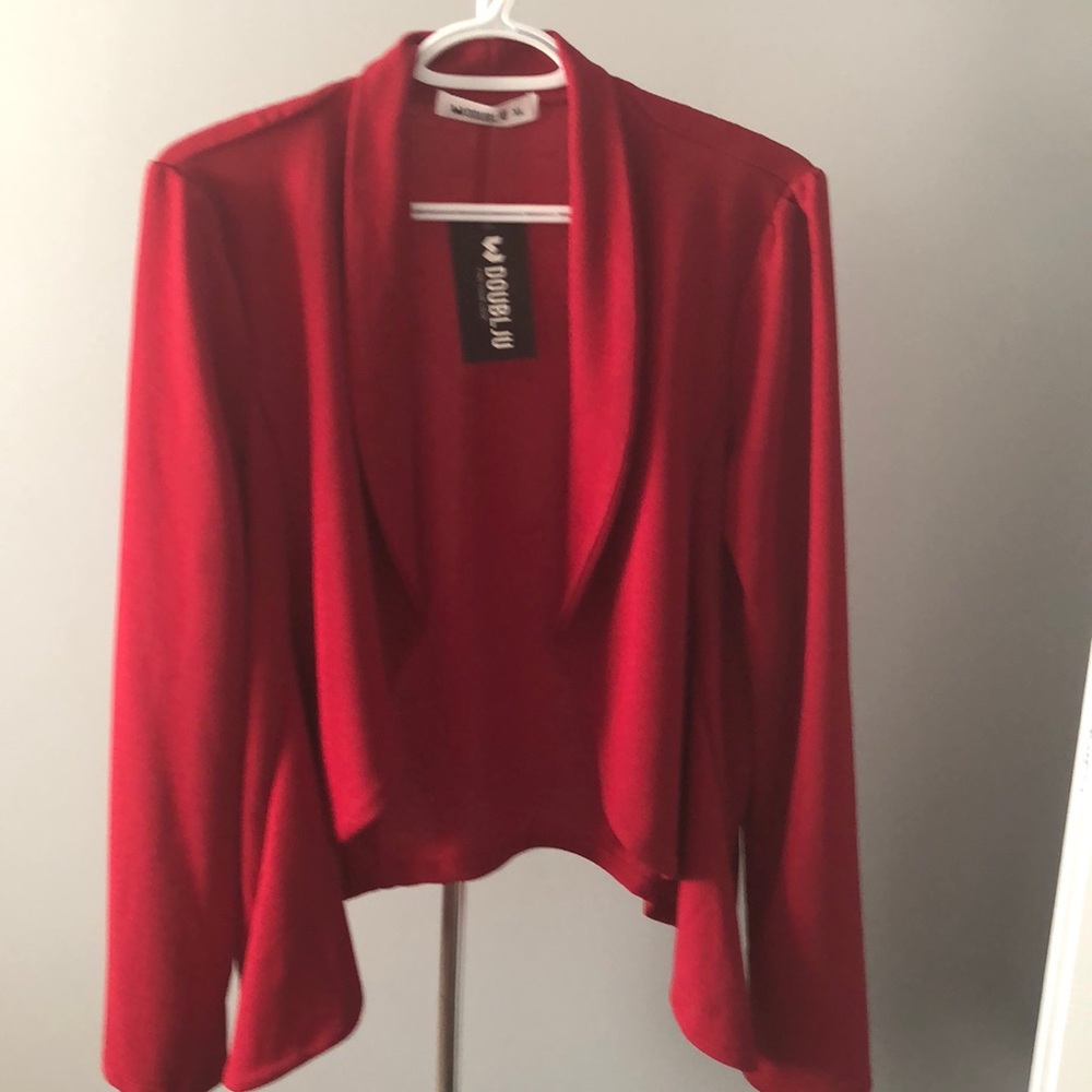 Cascading blazer
